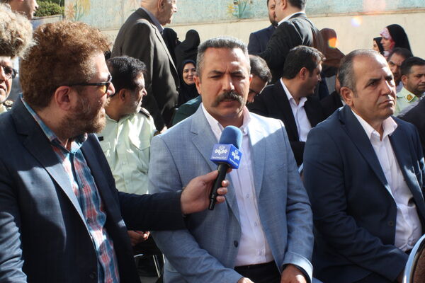 آیین خشت‌گذاری دبستان شهید خداقلی