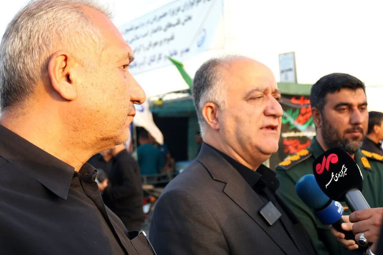8 شبکه عظیم پشتیبانی از زائران امام شهید در کرج ایجاده شده است