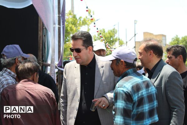 حضور مدیرکل آموزش و پرورش خراسان شمالی در موکب روستای مهمانک