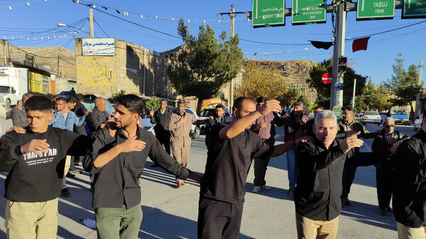 اجتماع باشکوه فاطمیون در شهرستان مارگون