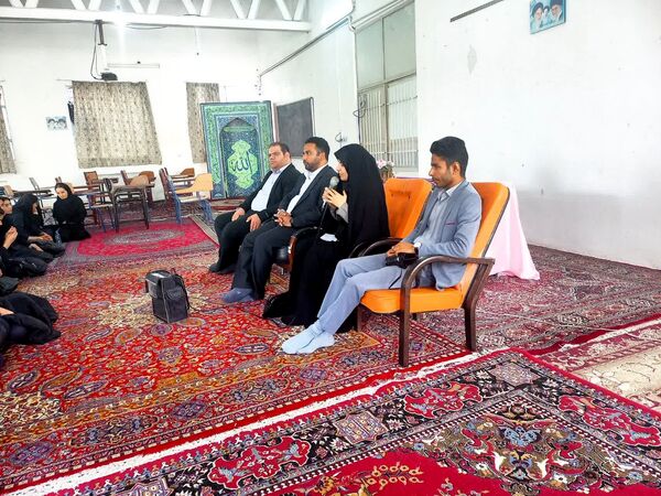 بازدید مدیر آموزش و پرورش کاشمر از هنرستان رازی