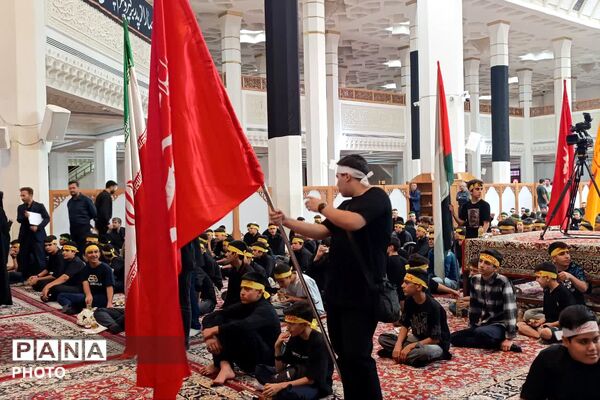 نوجوانان عاشورایی در حرم شاهچراغ(ع) - 1