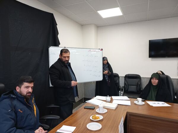 جلسه شورای جهادی ناحیه بسیج دانشجویی البرز
