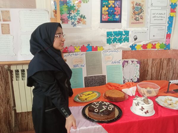 جادوی عددها در جشنواره ریاضی دبیرستان گلشن آزادی