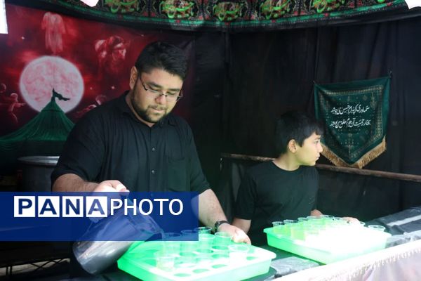 موکب مسجد حضرت صاحب الزمان(عج) در روز عاشورا