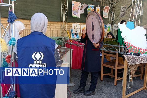 جشنواره ماها در دبستان دخترانه بعثت ۲؛ روزی پر از شادی و خلاقیت