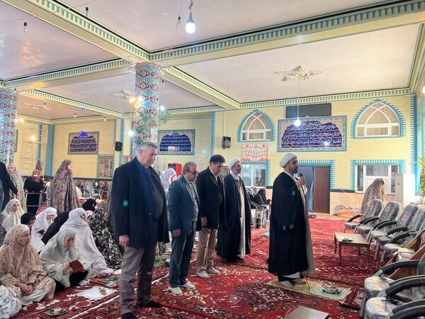 اعتکاف دانش‌آموزی مسجد امیرالمومنین صوفیان