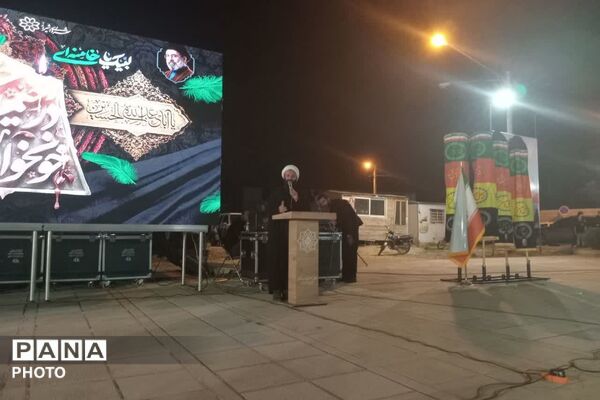 شکوه بیعت اهالی زرقان با آرمان‌های رهبر شهید