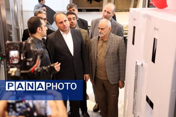 افتتاح نمایشگاه لوازم خانگی سازمان دانش‌آموزی آذربایجان شرقی 