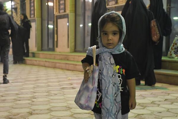عزاداری ماه صفر در حسینیه محله قاضی شهرستان‌دماوند 