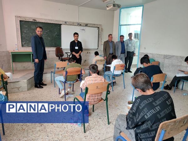 بازدید مدیر آموزش و پرورش سملقان از آزمون های ورودی مدارس تیزهوشان