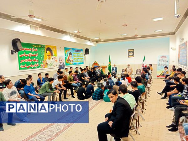 اعضای انجمن اسلامی با امام جمعه کاشمر دیدار کردند