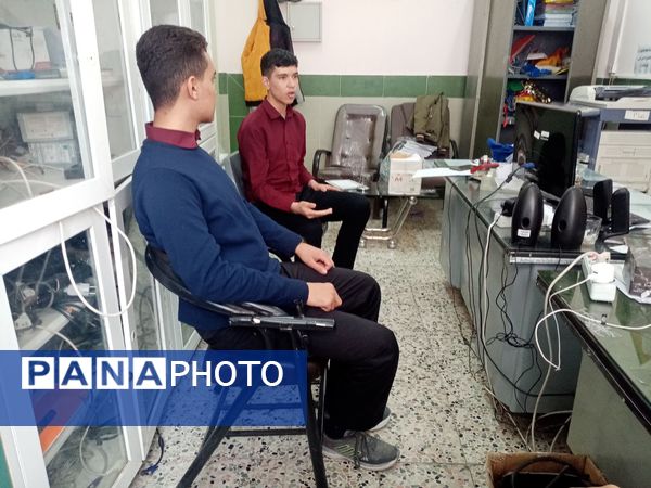 جلسه شورای پانا دبیرستان نمونه آیت الله خامنه ای 