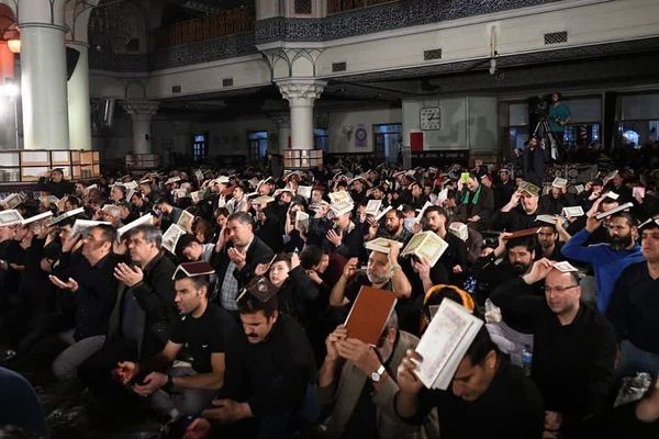 مراسم احیای شب بیست و سوم ماه رمضان در آستان مقدس حضرت عبدالعظیم الحسنی(ع) شهرری