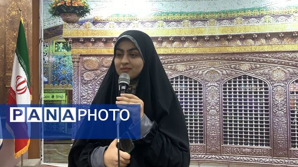 دختران ملاردی در اردوی سیاحتی زیارتی مشهد 