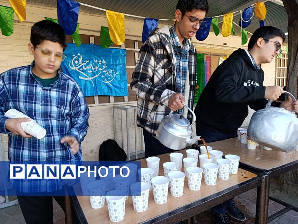 موکب مدرسه قفلی در مشهد