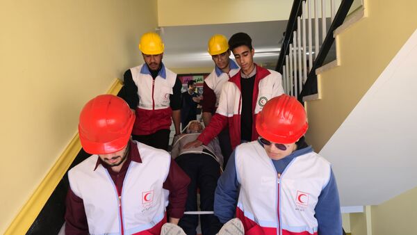 بیست‌وهفتمین مانور زلزله و ایمنی در مدارس شهرستان محلات 