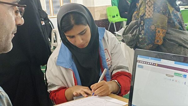 کاروان سلامت و ایستگاه سلامت در شهرستان محمودآباد