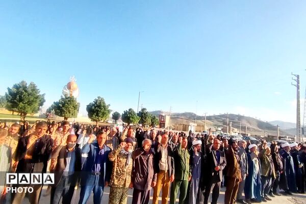 بیعت دانش‌آموزان دیشموکی  با رهبر انقلاب