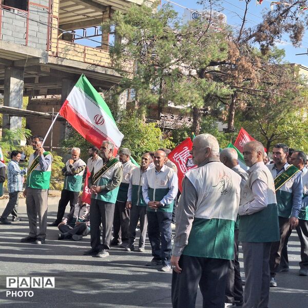رزمایش جانفدا شهرستان بیرجند
