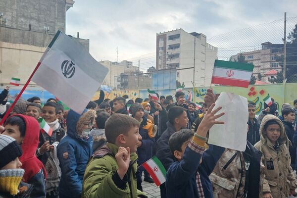 جشن‌ روز غزه در مدارس رودهن 