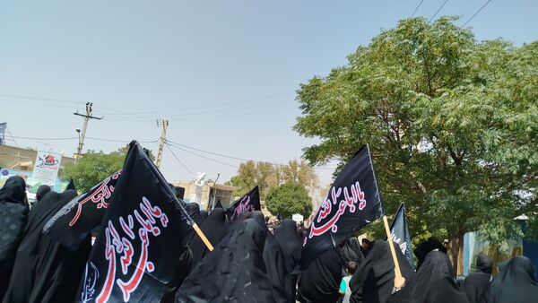 حماسه جاماندگان اربعین در محلات و نیم‌ور؛ تصاویری از عشق و ارادت