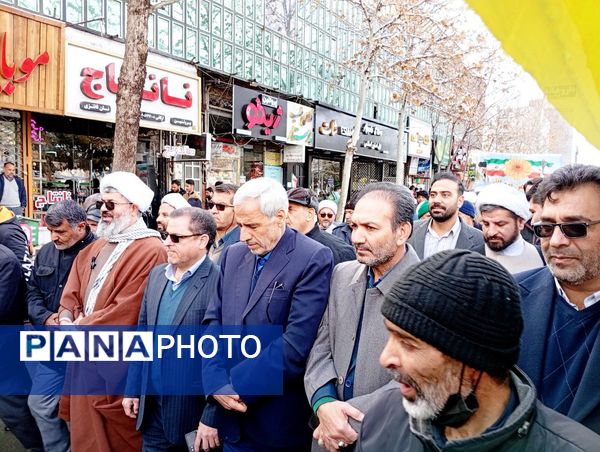 حماسه حضور مردم کاشمر در ۲۲ بهمن از قاب پانا