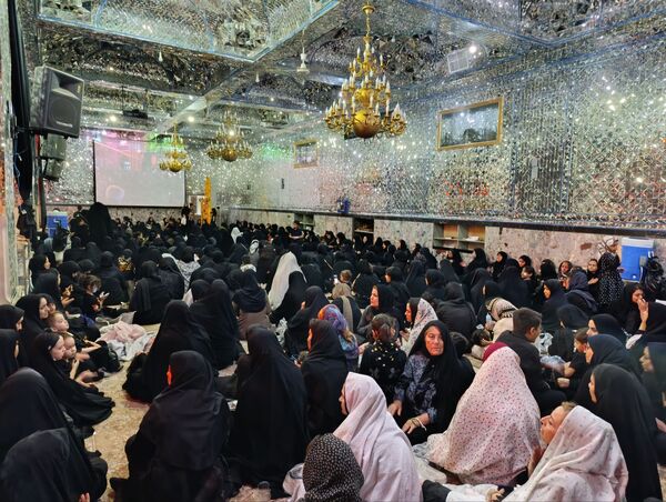 مراسم عزاداری امام حسین (ع) در شب تاسوعای حسینی 