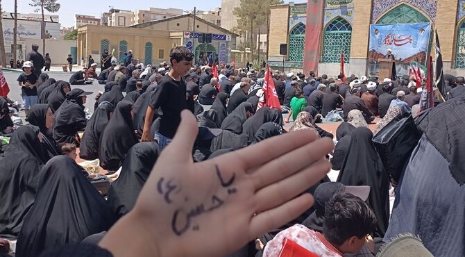 حضور پرشور عاشقان حسینی در پیاده‌روی اربعین؛ از پارک معلم تا امامزاده عمادالدین