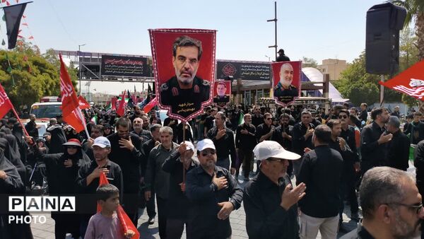 قافله عظیم عزاداری ۲۸ صفر در اصفهان به حرکت درآمد