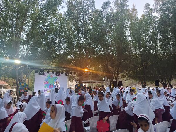 جشن جزیره کودکان شاد در قشم