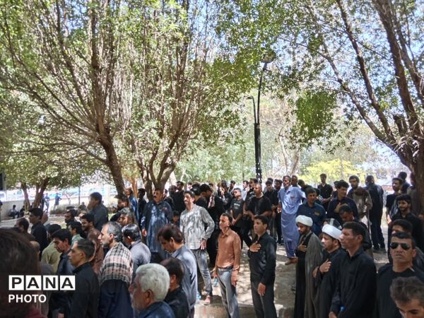 دلدادگان حسینی در سوگ علمدار کربلا گریستند