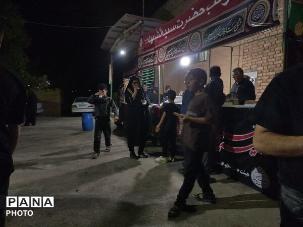 سوگواری عزاداران حسینی در نیر