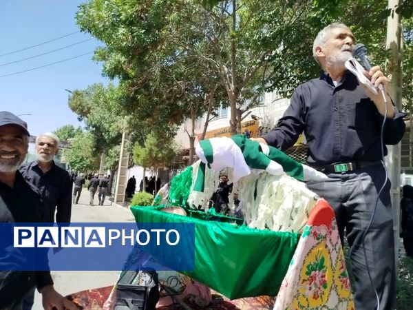 دسته عزاداری ظهر عاشورا در فاروج 