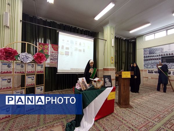 برگزاری یادواره شهدا در آموزشگاه دخترانه فاطمیه ملارد 