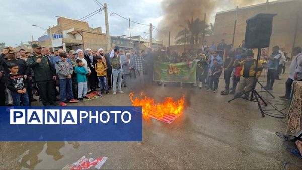 فریاد هیهات من الذله در شهرستان‌های خوزستان