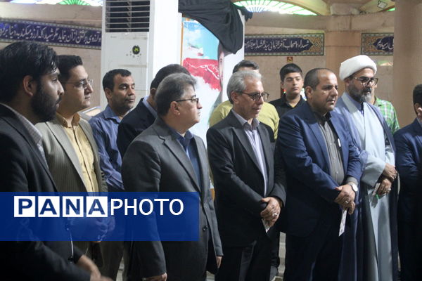 تجدید میثاق با شهدا در بوشهر