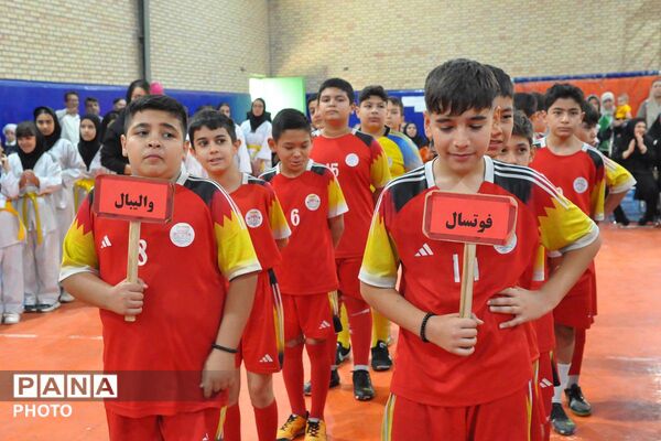 المپیاد ورزشی درون‌مدرسه‌ای در دبستان مختلط مکتب‌الصادق خورین