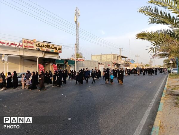 جاماندگان میناب با پای دل به راه افتادند