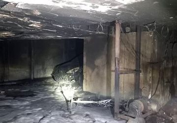 ۱۹ مصدوم در حریق ساختمان مسکونی در خیابان مازندران