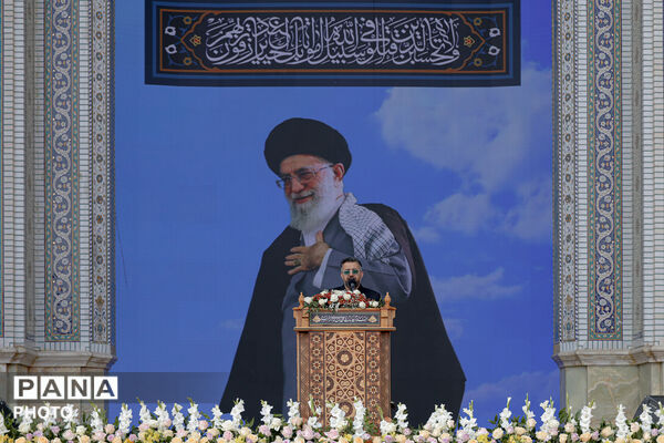 مجلس عزای شهادت رهبر معظم انقلاب (ره) در حرم مطهر رضوی