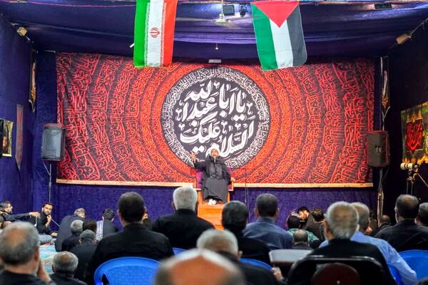 مراسم عزاداری شب‌های محرم ۱۴۰۳ در مسجد سیدالشهدا شهرک مطهری شیراز