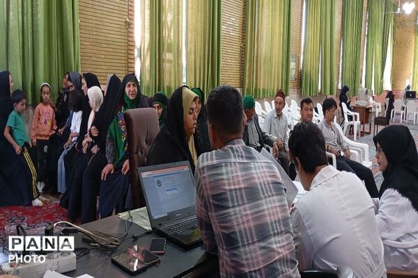 اولین روز از حضور تیم پزشکی اثر در شهر بار نیشابور