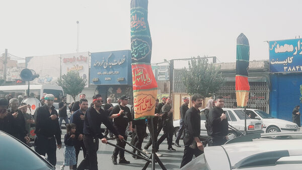 دسته عزاداری مسجد صاحب الزمان(عج) قم 