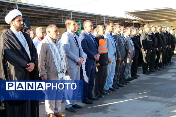 یادواره شهدای دانش‌آموزی سامان در ایام فاطمیه 