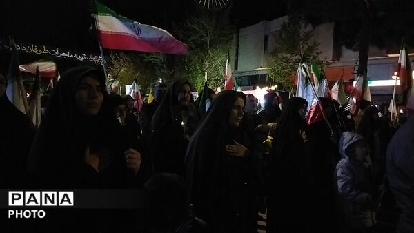 چهل روز ، چهل شب ؛ مردم نیشابور عزادار رهبر شهید و شهدای میناب هستند -۱