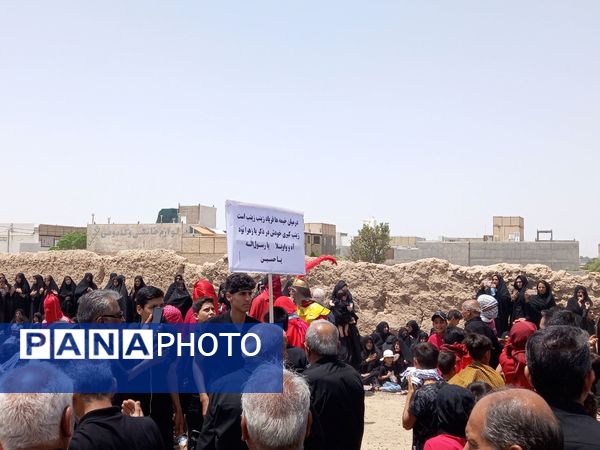 بزرگترین همایش روز عاشورای حسینی در دهنو خلیل‌آباد