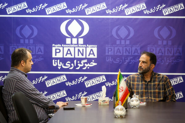 حضور محمد نوری بازیکن سابق باشگاه استقلال در خبرگزاری پانا