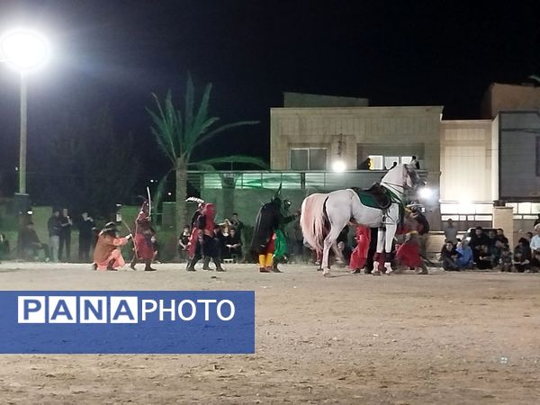 اجرای نمایش آیینی در شهر بن، هنر روایت عاشورا در صحنه‌های زنده