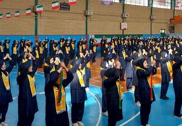 مانور یاوران انقلاب، نمایش انسجام و وحدت پیشتازان کهریزک 